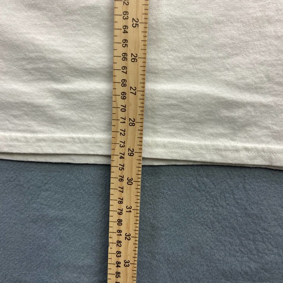 Nirvana Come As You Are White Graphic Smiley Face T Shirt XL Crewneck Band - Picture 5 of 6